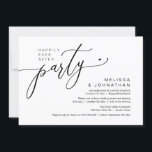 Glücklicherweise immer nach dem Party Hochzeit Emp Einladung<br><div class="desc">Markieren Sie den Anfang Ihres Lebens mit Eleganz mit unserer zeitgenössischen Schwarz-Weiß-Thema Hochzeitsfeier Einladungskarte "Happily Ever After Party". Diese Einladung eignet sich perfekt für Paare, die ihren fröhlichen Anlass ausdehnen und mit einem Hauch von Verspieltheit die Bühne für eine unvergessliche Veranstaltung geben. Das zeitlose Design des Drehbuchs verleiht Ihren Festlichkeiten...</div>
