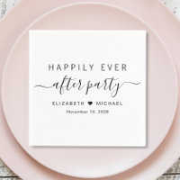 Glücklicherweise immer nach dem Party Hochzeit Emp