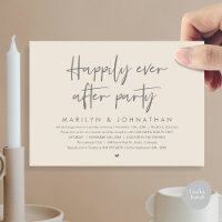 Glücklicherweise immer nach dem Party, Hochzeitsem