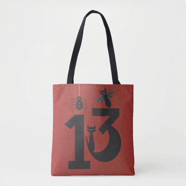 Glückliches #13 tasche (Vorderseite)