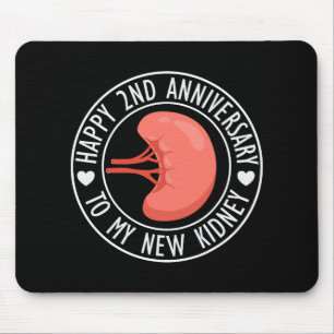 Glückliches 2-Jahres-Jubiläum für meine neue Niere Mousepad