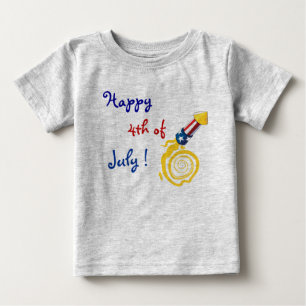 Glückliches 4. des Juli-Baby-Shirts Baby T-shirt