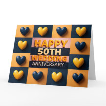 Glückliches 50. Hochzeitsjubiläum