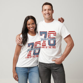 Glückliches Amerika 250 Jahre T-Shirt