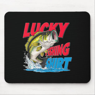 Glückliches Angel-Shirt Lustiger B Angler Spaß Ang Mousepad