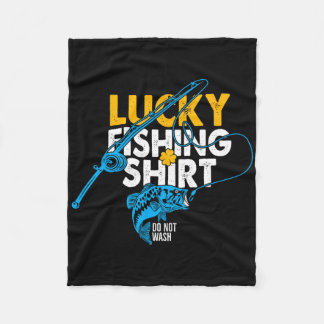 Glückliches Angel-Shirt Nicht Waschen Für Einen An Fleecedecke