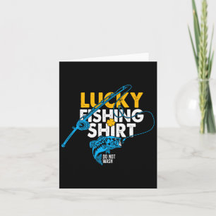 Glückliches Angel-Shirt Nicht Waschen Für Einen An Karte
