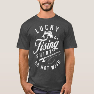Glückliches AngelnNicht Fischfischen Papa fischen  T-Shirt