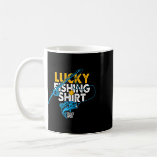 Glückliches Angelshirt Nicht Waschen Für Einen Ang Kaffeetasse