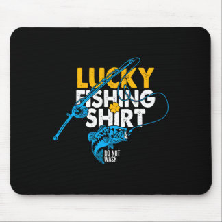 Glückliches Angelshirt Nicht Waschen Für Einen Ang Mousepad
