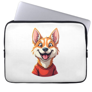 Glückliches australisches Cattle Dog Tank Top Laptopschutzhülle