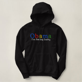 Glückliches Barack Obama gesticktes Shirt