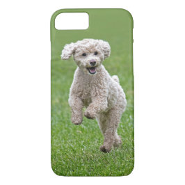 Glückliches Bichon Pudel-Hündchen Case-Mate iPhone Hülle