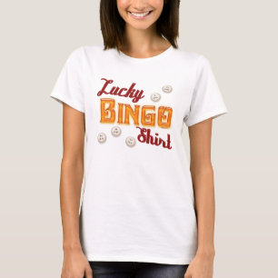 Glückliches Bingo-Shirt T-Shirt