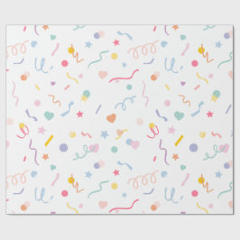 GLÜCKLICHES BIRTHDAY-Wrapping Paper Geschenkpapier