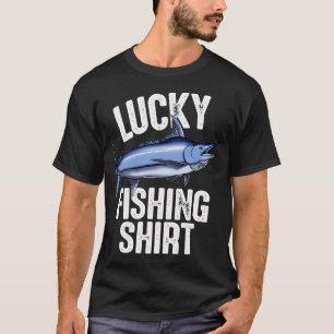 Glückliches Blaues Marlin Angel-Shirt T-Shirt