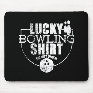 Glückliches Bowling-Fun-Geschenk für Bowlers Mousepad