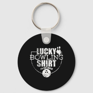 Glückliches Bowling-Fun-Geschenk für Bowlers Schlüsselanhänger