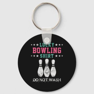 Glückliches Bowling-Geschenk für Frauen Ehefrau Mu Schlüsselanhänger