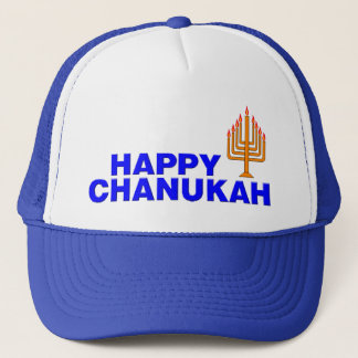 Glückliches Chanukah Truckerkappe