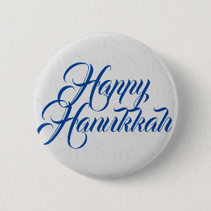 Glückliches Chanukka Button