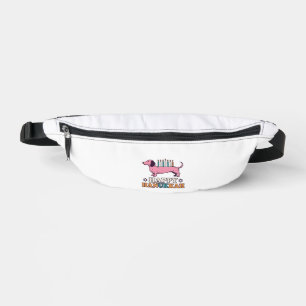Glückliches Chanukka Dachshund Menora Hund-Shirt-D Bauchtasche