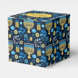 Glückliches Chanukka-Geschenkbox Geschenkschachtel