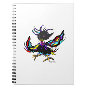 GLÜCKLICHES DANCER Spiralnotebook Notizblock