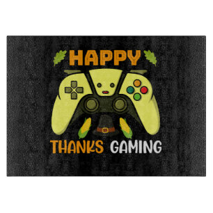 Glückliches Danke Gaming Lustig Schneidebrett