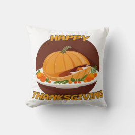 glückliches Dankeschön Kissen