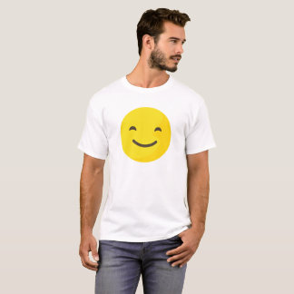 Glückliches Emoji T-Shirt für Männer