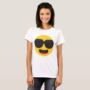 Glückliches Emoji Tränen der Freude T-Shirt