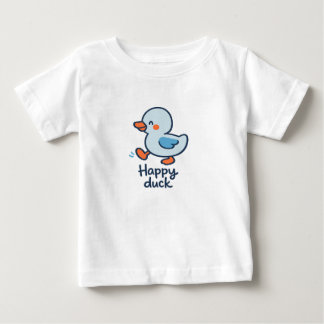 Glückliches Enten-Kinder-Cute skandinavischer Mini Baby T-shirt