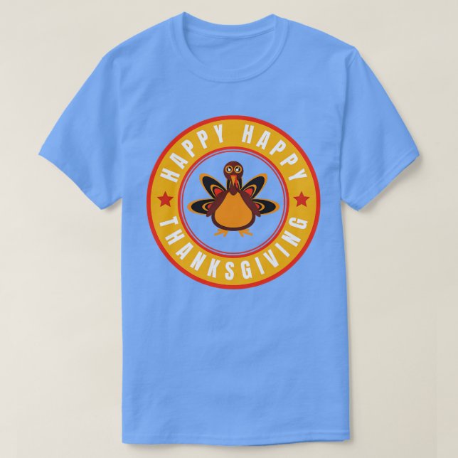 glückliches Erntedankfest 11 T-Shirt (Design vorne)