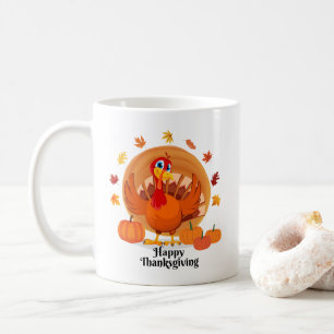 Glückliches Erntedankfest Kaffeetasse