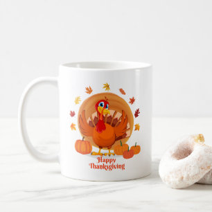 Glückliches Erntedankfest Kaffeetasse