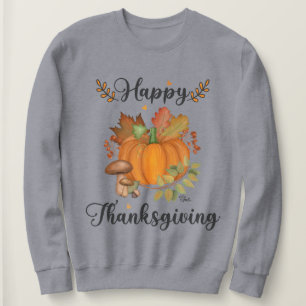 Glückliches Erntedankfest, Pumpkin Women's Sweatsh Sweatshirt