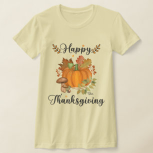 Glückliches Erntedankfest, Pumpkin Women's T - Shi T-Shirt