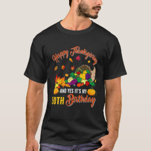 Glückliches Erntedankfest und es ist mein 50. Gebu T-Shirt