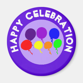 GLÜCKLICHES FEIERN MAGNET