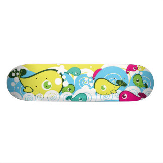 Glückliches Fisch-Skateboard Skateboard