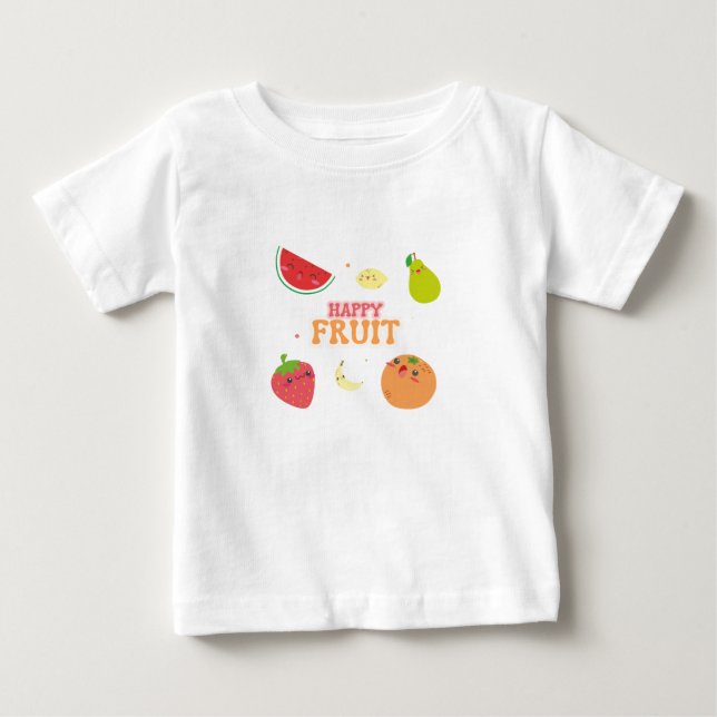 Glückliches Frucht T-Shirt (Vorderseite)
