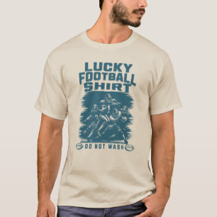 Glückliches Fußball-Shirt, nicht waschen T-Shirt