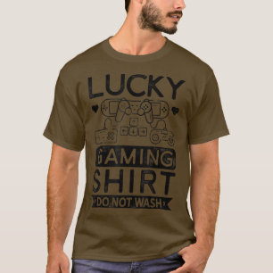 Glückliches Gaming-Shirt nicht Wash Video Game Pla T-Shirt