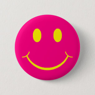 Glückliches Gesicht Button