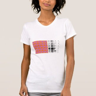 Glückliches Gesicht-Diptych-T-Shirt T-Shirt