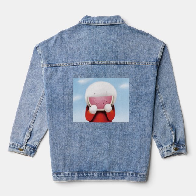 GLÜCKLICHES GESICHT DOUG HYDE JEANSJACKE (Rückseite)