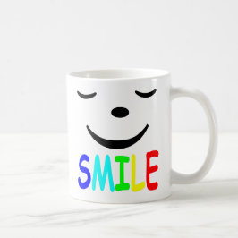 Glückliches Gesicht Kaffeetasse