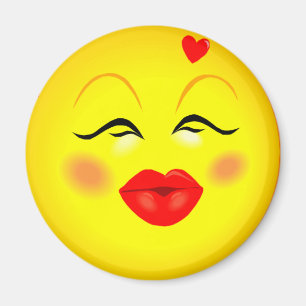 Glückliches Gesicht Magnet