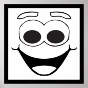 GLÜCKLICHES GESICHT POSTER